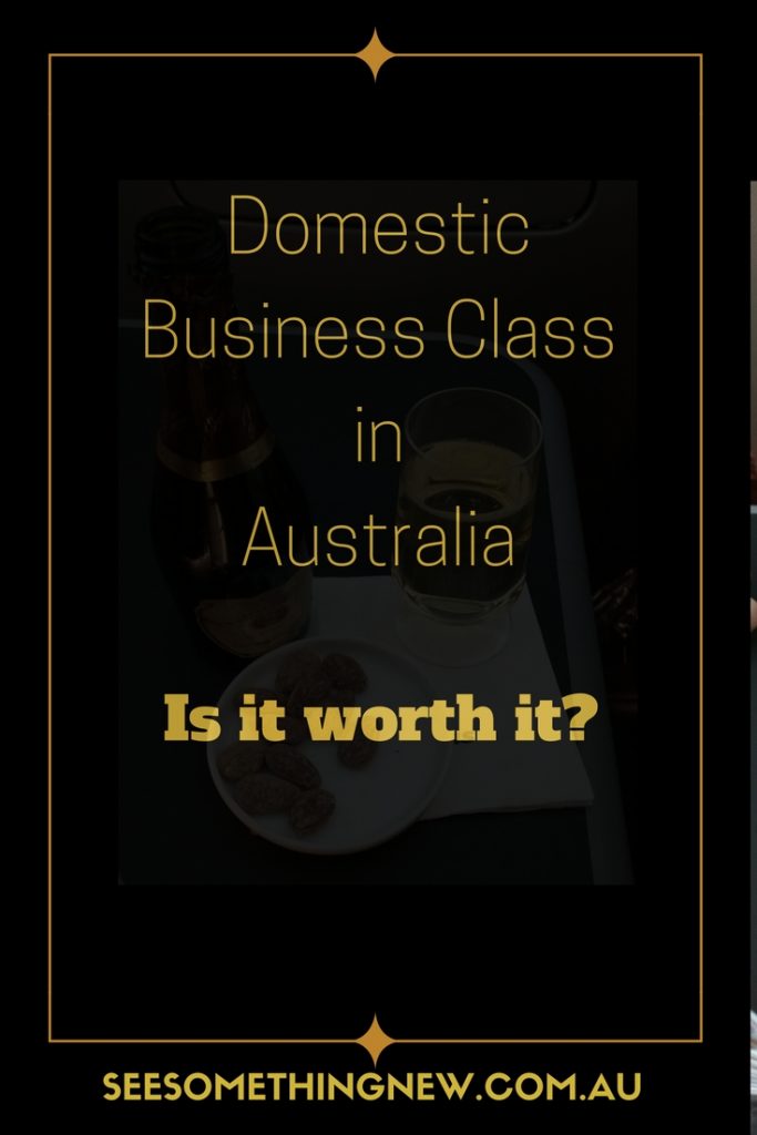 A review of flying Domestic Business class with Qantas